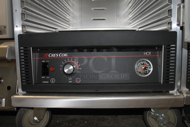 Cres Cor 1254 055 Metal Commercial Single Door Reach In Holding Cabinet on Commercial Casters. 120 Volts, 1 Phase. Tested and Working! - Image 5 of 6