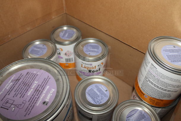 ALL ONE MONEY! PALLET LOT w/ Various Buckets Including Pro flex Clear Blue Primer Part B. BUYER MUST REMOVE. - Image 5 of 5