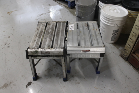 2 Haul Master Metal Working Platforms. 2 Times Your Bid!