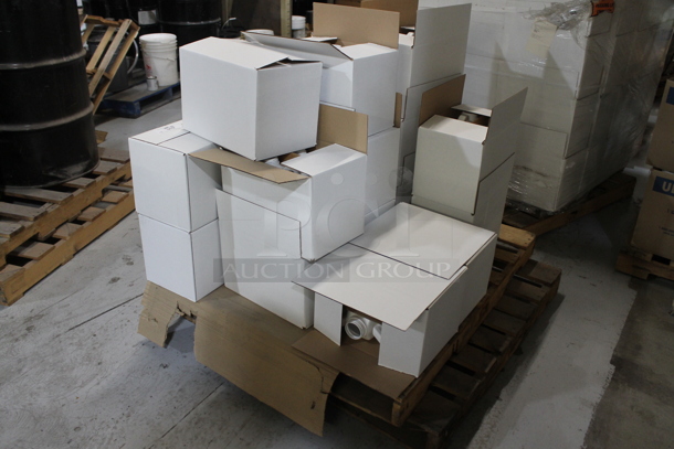ALL ONE MONEY! PALLET LOT of White Poly Jugs. BUYER MUST REMOVE. - Image 3 of 4