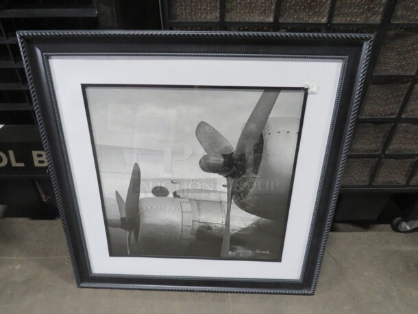 One 34X34 Framed/Matted Picture. - Image 1 of 1