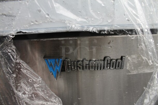 CustomCool Stainless Steel Commercial 3 Door Cooler.   - Image 4 of 5