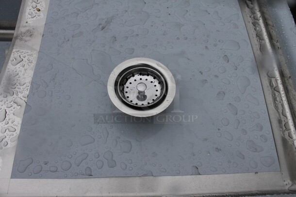 BRAND NEW SCRATCH AND DENT! Regency 600S42424224 Stainless Steel 4 Bay Sink w/ Dual Drain Board. No Legs. Bays 24x24x13.5. Drain Boards 22x26 - Image 5 of 7