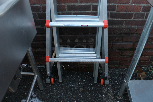 Little Giant A Frame and Straight Multi Functional Ladder. - Image 2 of 8