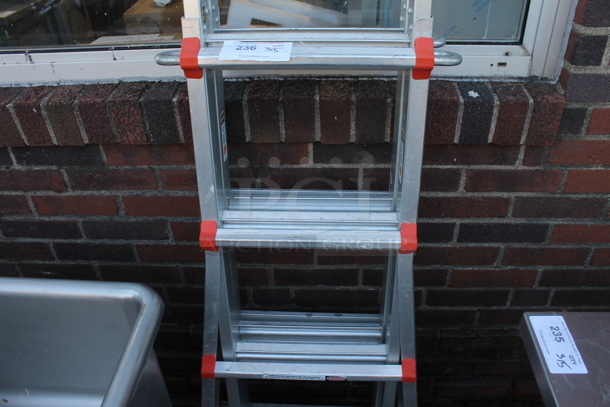 Little Giant A Frame and Straight Multi Functional Ladder. - Image 3 of 8