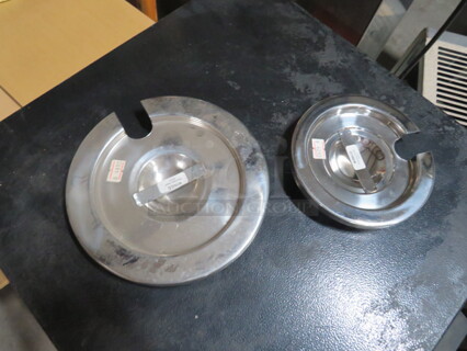 NEW Assorted Stainless Steel Lid. 2XBID
