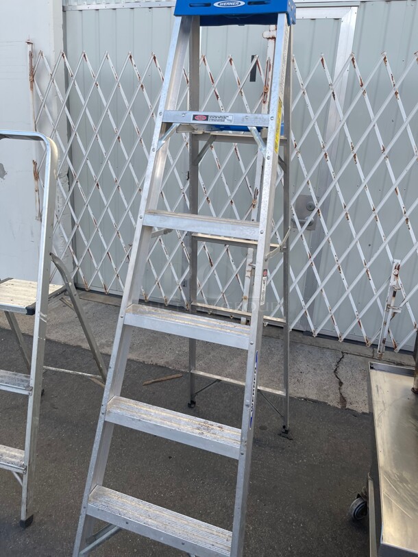 Nice! Werner Commercial Heavy Duty Step Ladder 250 Lbs  - Image 3 of 7