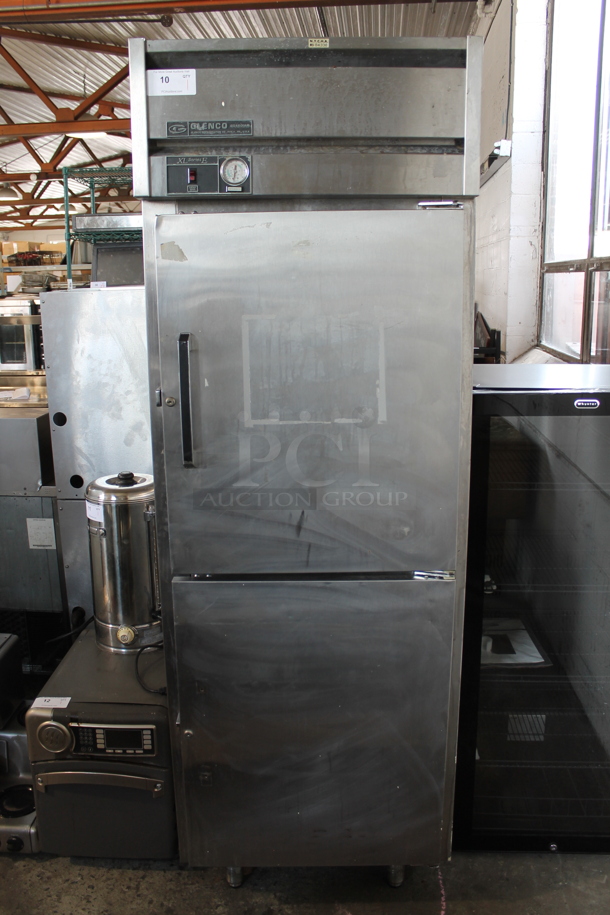 Glenco SHS-22-TE XL Series E Stainless Steel Commercial 2 Half Size Door Reach In Cooler. 115 Volts, 1 Phase. Cannot Test Due To Missing Power Cord - Image 1 of 7