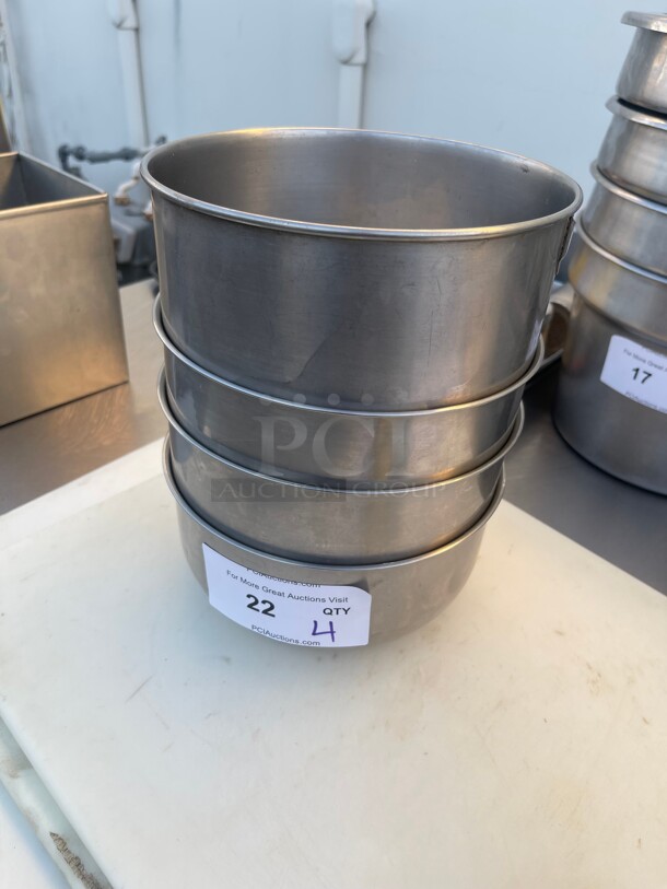 Stainless Steel Commercial Containers  - Image 1 of 5