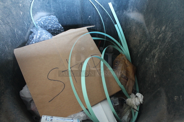 ALL ONE MONEY! Lot of Various Items Including Trash Can and Metal Folding Chair. BUYER MUST REMOVE. (outside) - Image 4 of 6