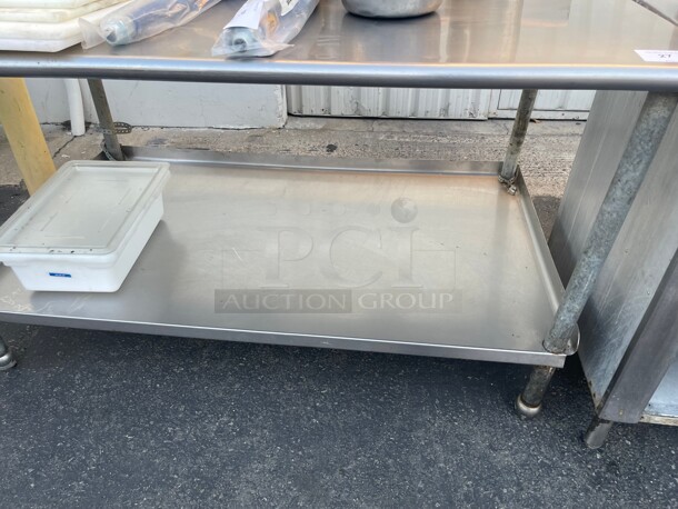 Commercial Stainless Steel Table NSF 62x37x34 - Image 3 of 9