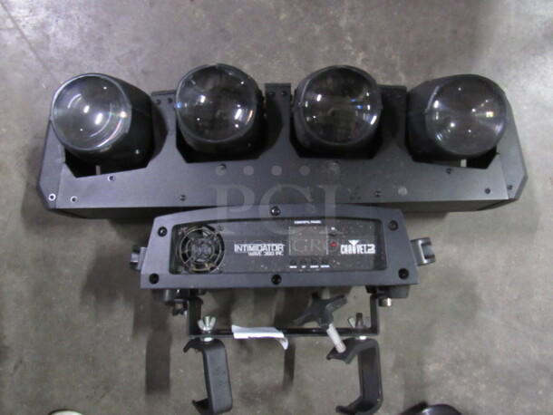 One American DJ Chauvet Intimidator Wave IRC Moving Head Effects Stage Light, 250 Volt. #INTIMWAVE IRC. - Image 1 of 2