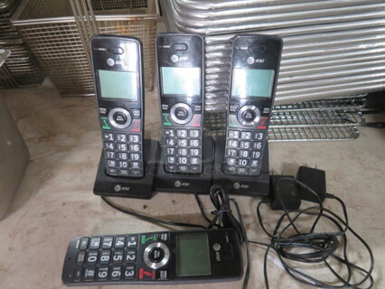 One Lot Of AT&T Phones.
