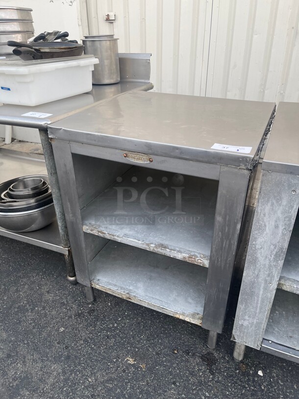 Commercial Heavy Duty Stainless Steel Table NSF 26x24x34 - Image 1 of 8