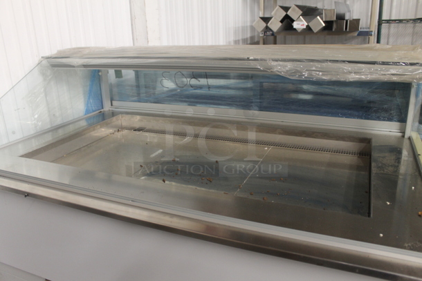 BRAND NEW SCRATCH AND DENT! Sifa DM TVF 150 VENT R404A Stailness Steel Commercial Deli Display Case Merchandiser. 220-240 Volts. - Image 3 of 7