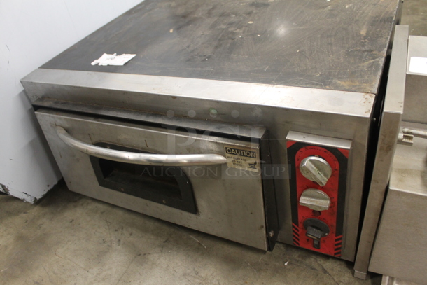 Stainless Steel Commercial Countertop Electric Powered Single Door Pizza Oven. 240 Volts, 1 Phase. - Image 3 of 6