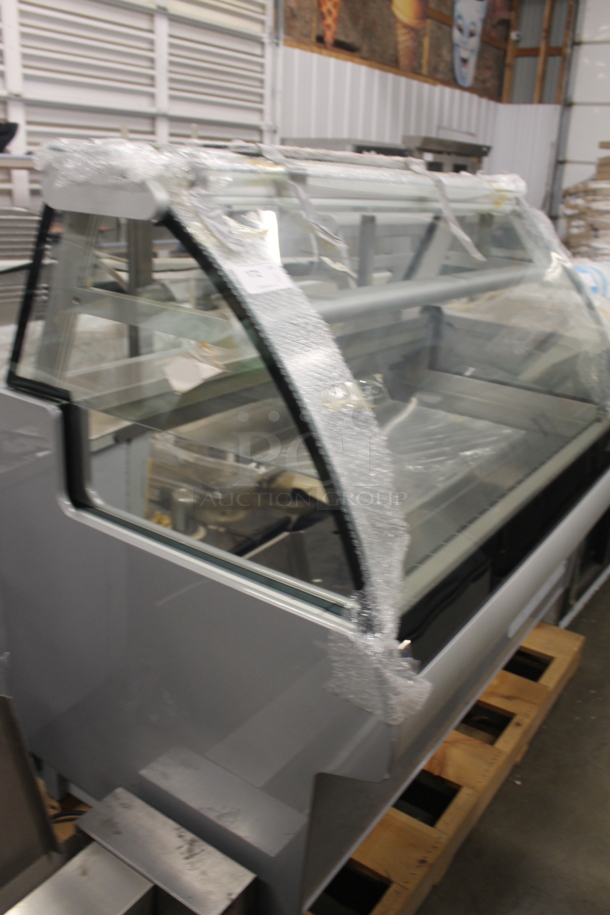 BRAND NEW SCRATCH AND DENT! Ifi Meridiana Ref.150 Metal Commercial Floor Style Deli Display Case Merchandiser. 115 Volts, 1 Phase. Tested and Powers On But Does Not Get Cold - Image 2 of 7