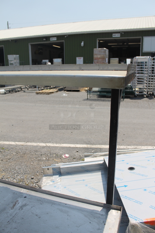 Commercial Stainless Steel Work Table With Both Overshelf And Undershelf On Commercial Casters. - Image 5 of 8