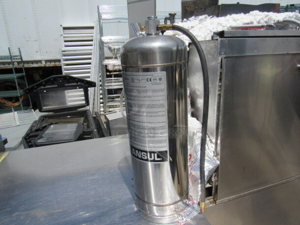 One Stainless Steel Captive Aire Hood System With Ansul. Model# 3347BD-2. 50X32X60 - Image 3 of 3