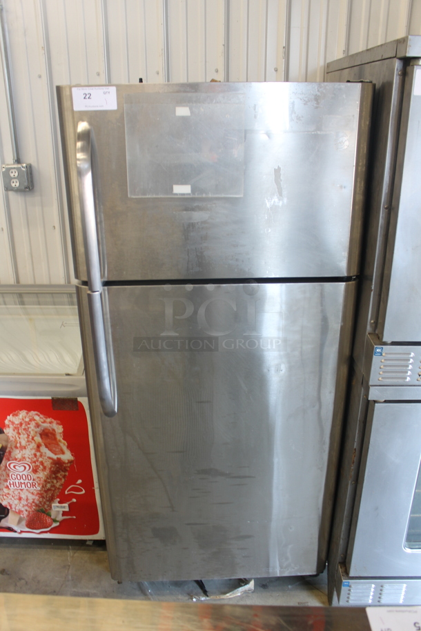 2014 Electrolux LFHT1817LFA Stainless Steel Commercial Cooler Freezer Combo Unit. 115 Volts, 1 Phase. Tested and Powers On But Does Not Get Cold
 - Image 1 of 5