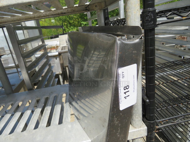 One Stainless Steel Knife Holder. - Image 1 of 1