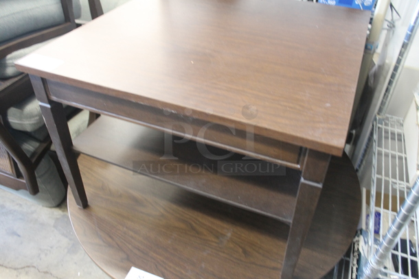 Wooden Coffee Table w/ Under Shelf. - Image 3 of 4