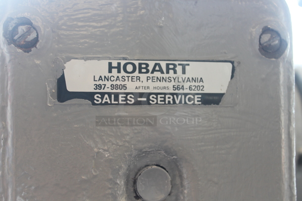 Hobart Metal Commercial Floor Style 40 Quart Planetary Dough Mixer w/ Stainless Steel Mixing Bowl. 208-240 Volts, 3 Phase. - Image 10 of 12