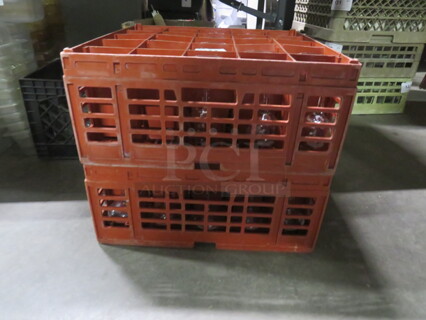 25 Hole Red Dishwasher Rack. 2XBID