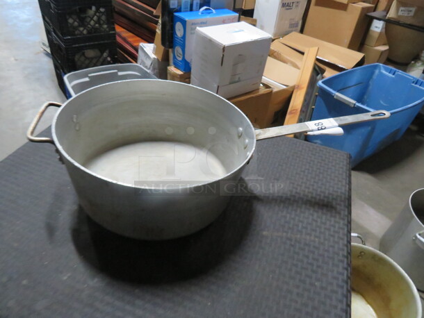 One Aluminum 13 Inch Sauce Pot.  - Image 1 of 1