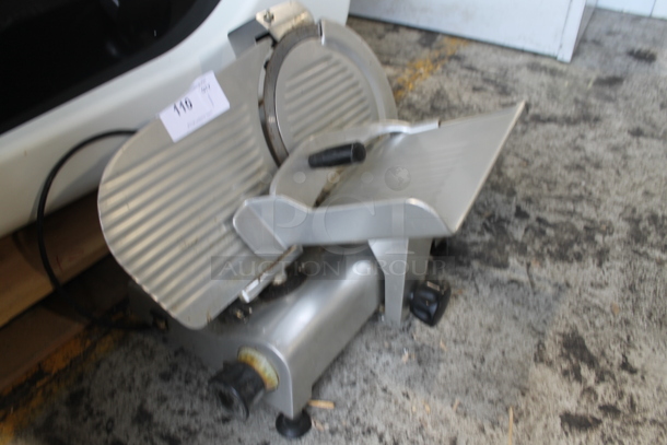 Stainless Steel Commercial Countertop Meat Slicer w/ Blade Sharpener. 115 Volts, 1 Phase. Tested and Working! - Image 2 of 5