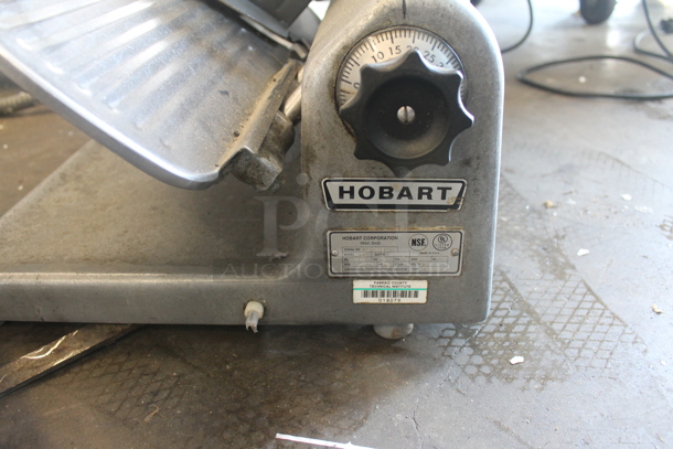 Hobart 1612E Stainless Steel Commercial Countertop Automatic Meat Slicer. 115 Volts, 1 Phase. Cannot Test Due To Missing Power Switch - Image 7 of 9