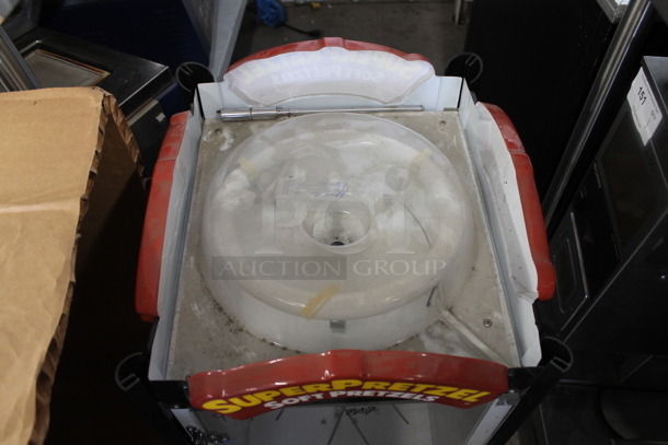 J&J Snack Foods 2000 Metal Commercial Countertop Pretzel Warmer Merchandiser. Tested and Working! - Image 5 of 5