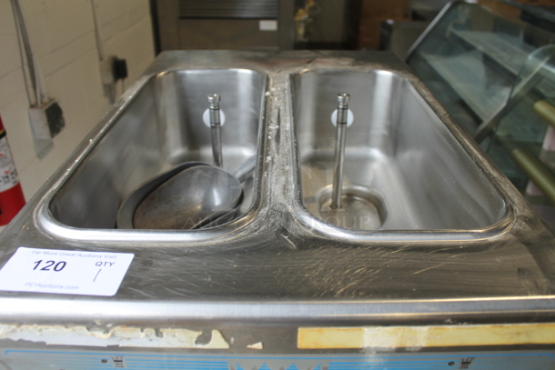 Taylor 794-33 Stainless Steel Commercial Floor Style Air Cooled 2 Flavor w/ Twist Soft Serve Ice Cream Machine on Commercial Casters. 208-230 Volts, 3 Phase. - Image 4 of 7