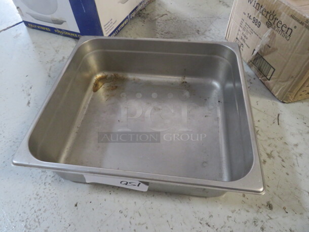 One 13.5X12.5X4 Stainless Steel Pan. - Image 1 of 1
