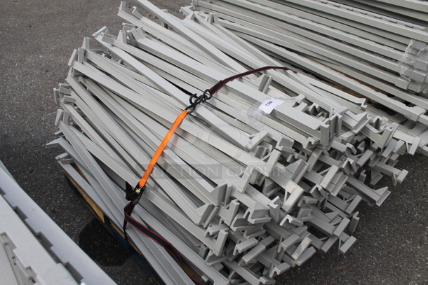 ALL ONE MONEY! PALLET LOT of BRAND NEW! Gray Poly Pieces. - Image 2 of 4