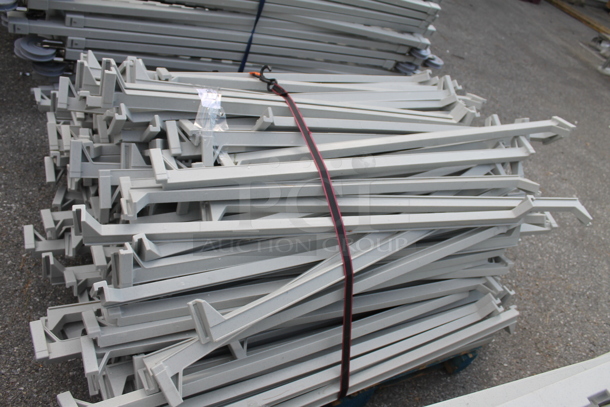 ALL ONE MONEY! PALLET LOT of BRAND NEW! Gray Poly Pieces. - Image 3 of 4