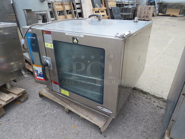 One Alto Sham Combi Smoker With 3 Racks. Unable To Test. 440-480 Volt. 3 Phase. #7.14ESI/SK. 42X44X32 - Image 2 of 3