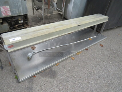 One Hatco Food Warmer. 73X20X17