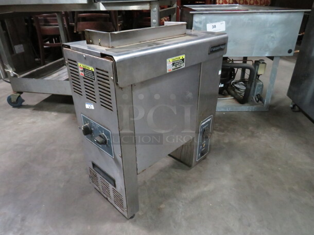 One Roundup Vertical Contact Toaster. Model# VCT-1000. 208 Volt. 2600 Watt. 20.5X11X25. $2566.24 - Image 2 of 3