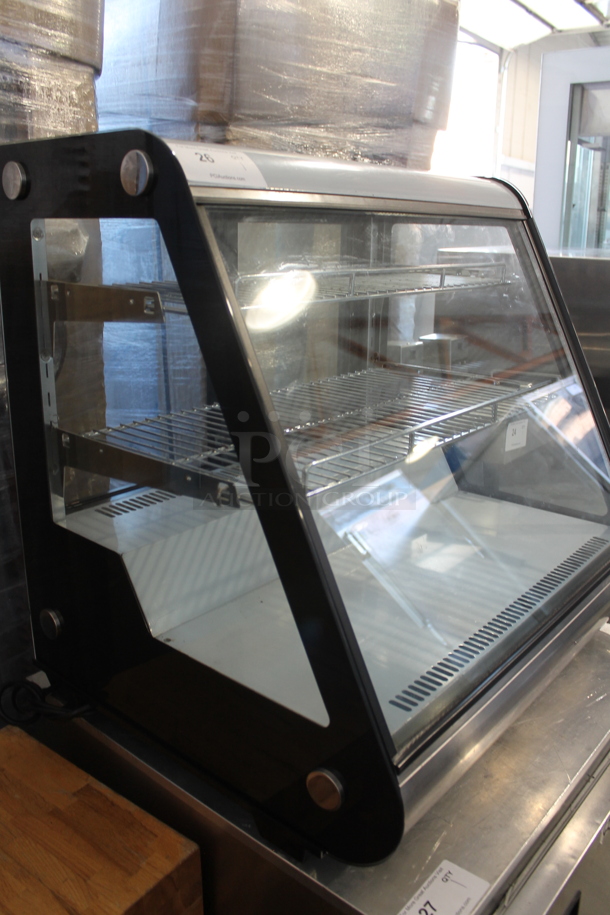 Newbel RTW-130L-1 Stainless Steel Commercial Countertop Refrigerated Display Case Merchandiser. 115 Volts, 1 Phase. Tested and Powers On But Does Not Get Cold - Image 2 of 5