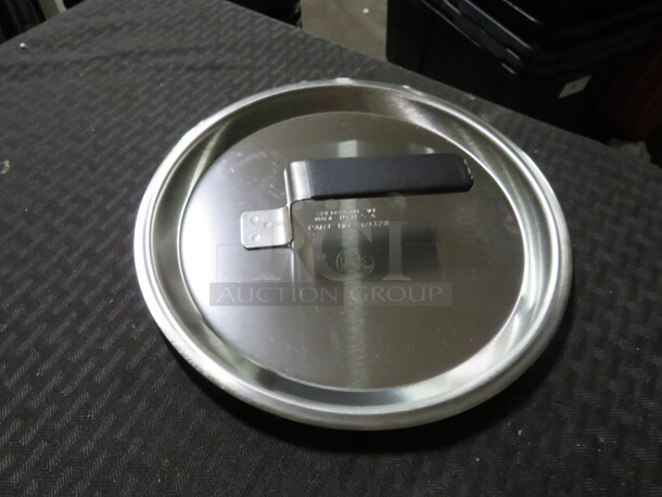 One NEW Vollrath 8 Inch Stainless Steel Lid. #69328 - Image 1 of 1