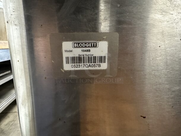 2 2017 Blodgett 1048B Stainless Steel Commercial Natural Gas Powered Single Deck Pizza Ovens w/ Cooking Stones. 2 Times Your Bid! - Image 12 of 12