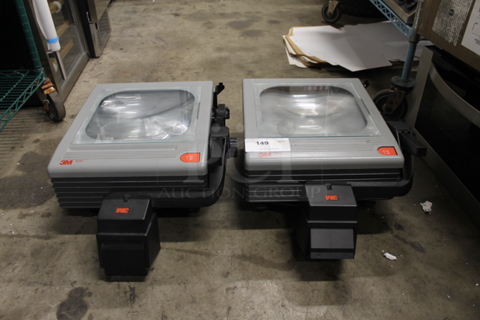 2 3M 9080 Overhead Projectors. 2 Times Your Bid!