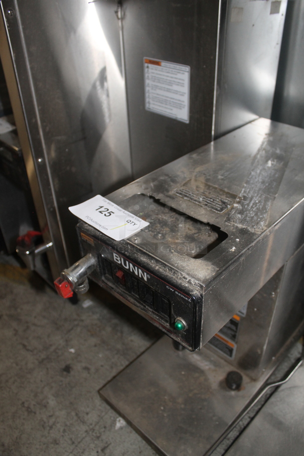 2015 Bunn CWTF-TC DV Stainless Steel Commercial Countertop Coffee Machine w/ Hot Water Dispenser. 120 Volts, 1 Phase.  - Image 3 of 4