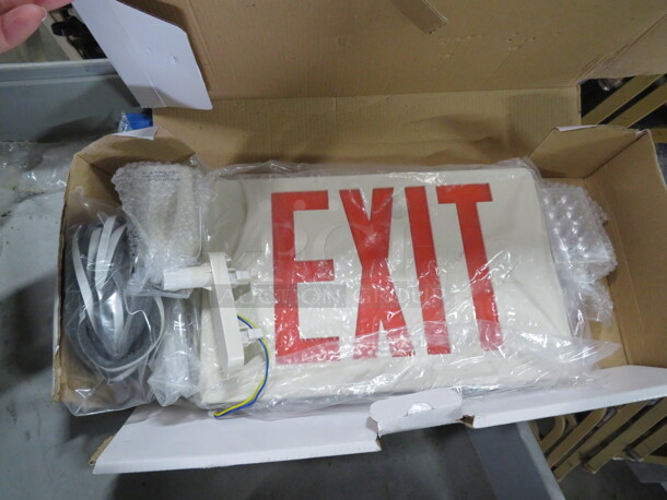 One NEW Exit Light - Image 2 of 2