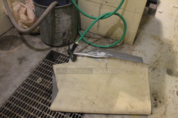 ALL ONE MONEY! Lot of Various Items Including Yellow Poly Mop Bucket, Poly Buckets, Orange Cones and Mops. BUYER MUST REMOVE. - Image 4 of 5