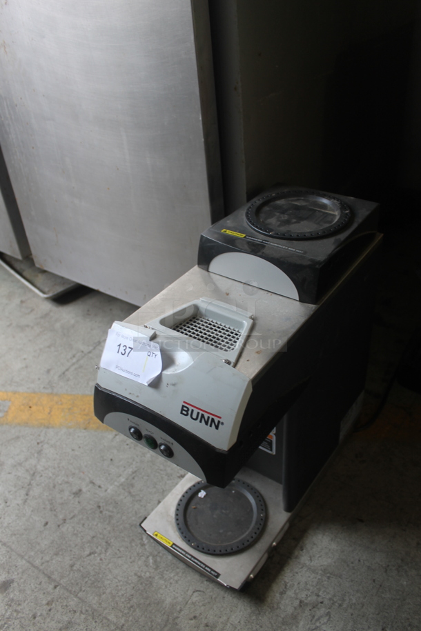 2010 Bunn 392 Metal Commercial Countertop 2 Burner Coffee Machine. 120 Volts, 1 Phase. - Image 3 of 4