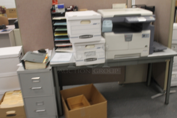 ALL ONE MONEY! ROOM LOT of Various Items Including Filing Cabinets, Table and Shelving Units. BUYER MUST REMOVE. - Image 7 of 12