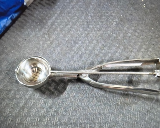 One Stainless Steel Disher.  - Image 1 of 1