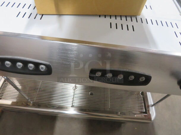 NEW 2 Group Automatic Grindmaster espresso machine. Model# CS2. 220-240 Volt. 1 Phase. $5201.93. 30X23X24 - Image 3 of 7